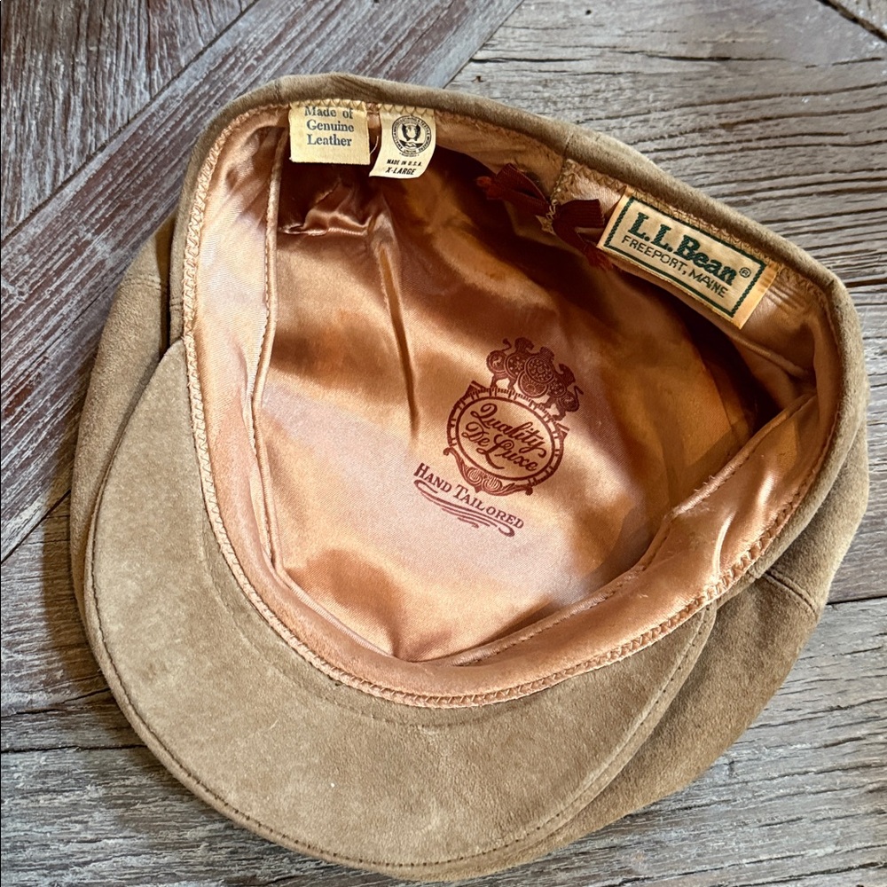 L.L. Bean Tan Men's Cap - Picture 4 of 5